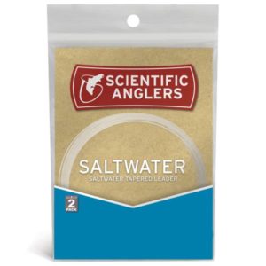 Scientific Anglers Saltwater Tapered Leader, 2 Pack – 14lb Fishing