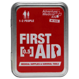 Adventure Medical Kits Adventure First Aid Kit, 0.5 Tin Camping
