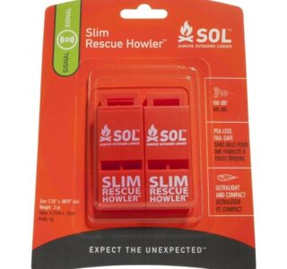 Adventure Medical Kits Slim Rescue Howler Whistle