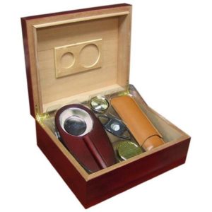 Prestige Import Group Diplomat Humidor Gift Set Cigars