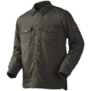 Harkila Latlan Checkered Shirt Jacket – Hunting Green Clothing