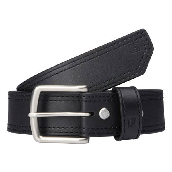 5.11 Tactical Arc Leather Belt – Black Belts