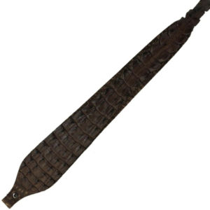 African Game Cape Buffalo Hide Rifle Sling - Brown