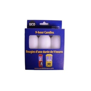 9+ Hour Candles 3 pack Camping Essentials