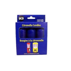 9 Hour Cirtronella Candles – 3 Pack Camping Essentials