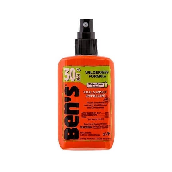 Ben’s 30 Tick and Insect Repellent Pump Spray, 3.4oz Camping