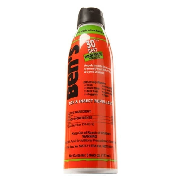 Ben’s 30 Tick and Insect Repellent Eco-Spray Camping
