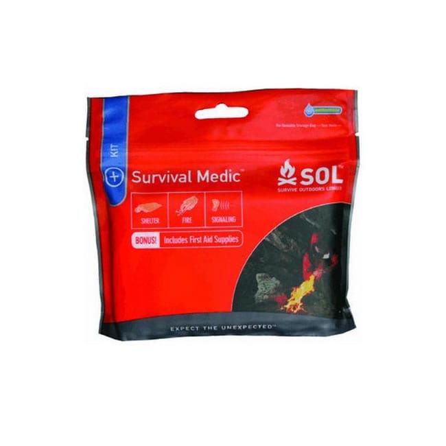 Adventure Medical Kits SOL Survival Medic Survival Kit Camping Essentials