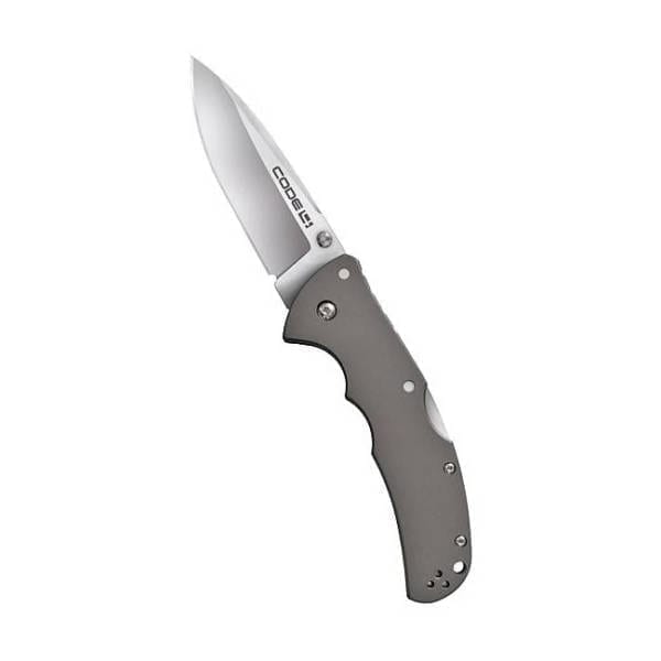Cold Steel Code-4 Spear Point Lockback Knife 3.5″ Satin Folding Knives