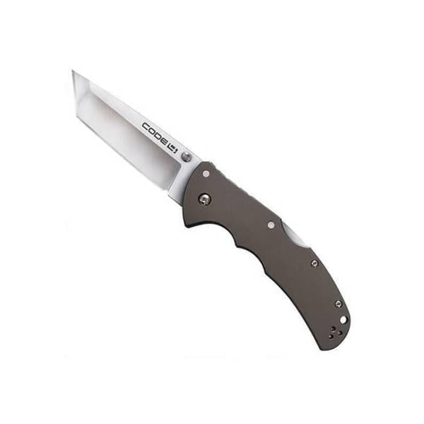 Cold Steel Code-4 Tanto Lockback Knife 3.5″ Satin Folding Knives