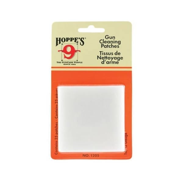 Hoppe’s Cleaning Patch 16-12GA Gun Cleaning & Supplies