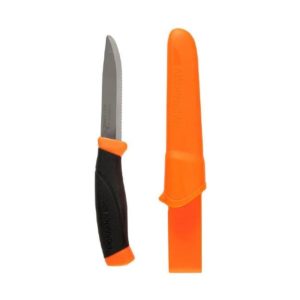 Morakniv Companion F Rescue Knife – Orange Fixed Blade