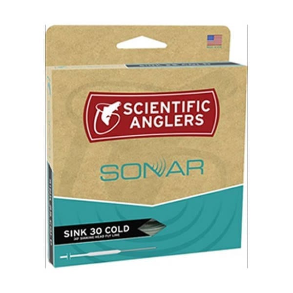 Scientific Anglers Sonar Sinking-Head 30 Cold Water Fly Fishing Line Fishing