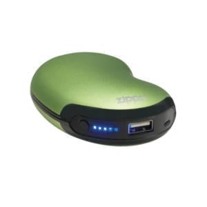 Green Rechargeable HandWarmer Camping