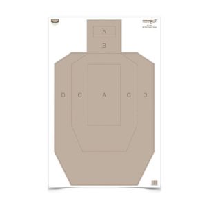 Birchwood Casey Eze-Scorer 23″ X 35″ IPSC Practice Paper Target Firearm Accessories