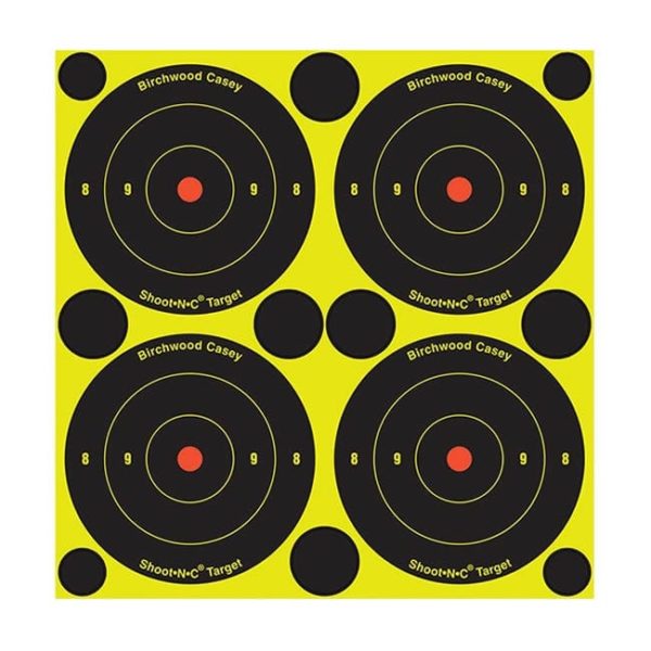 Shoot•N•C® 3″ Bull’s-eye Targe Firearm Accessories