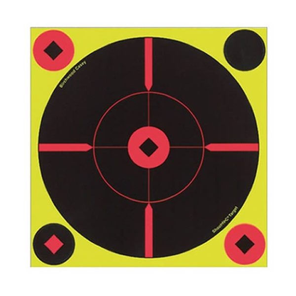 Birchwood Casey Shoot-N-C Self-Adhesive Targets Round X-Target 50 Pack Firearm Accessories