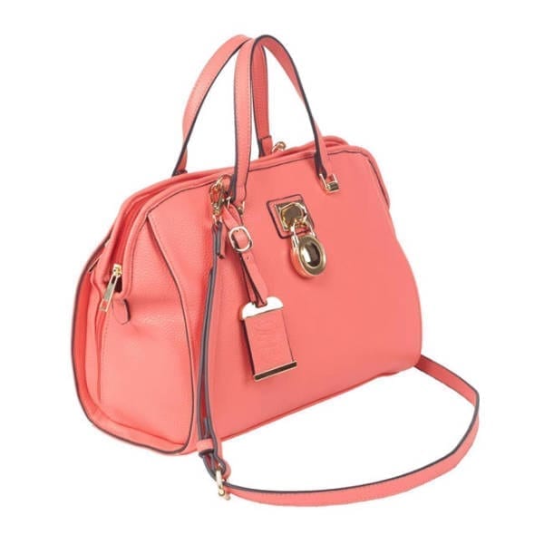 Bulldog Cases Satchel Style Purse, Coral Holsters