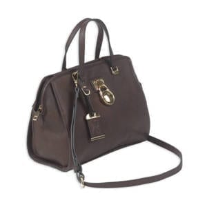 Bulldog Satchel Series Concealed Carry Purse, Chocolate Brown Accessories