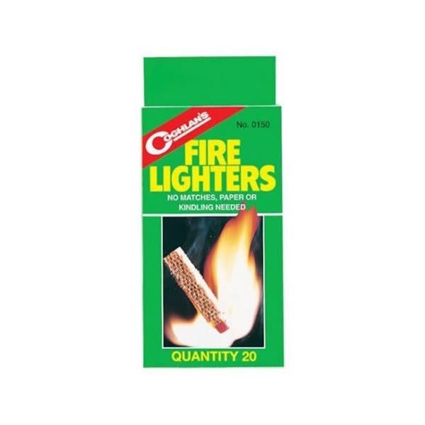 Coghlan’s Fire Lighters 20 Pack Camping