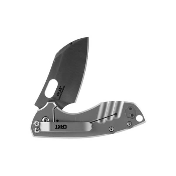 CRKT Pilar Frame Lock Folding Pocket Knife – Gray Folding Knives