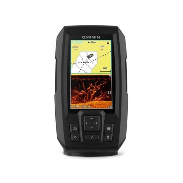 Garmin Striker Plus 4CV Plus GPS Fish Finder with Transducer Electronics