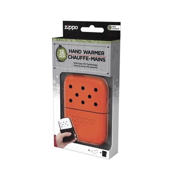 Zippo Hand Warmer 12 Hour – High Blaze Orange Camping