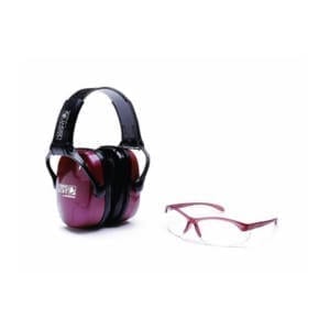 RAD Pro AMP Pink NRR Eye & Ear Protection