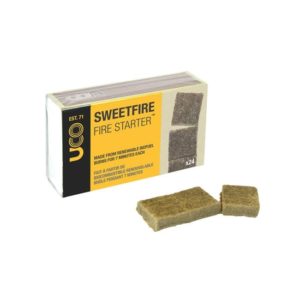 UCO Gear Sweetfire Firestarter Bio-Fuel Tabs, 24 Pack Camping