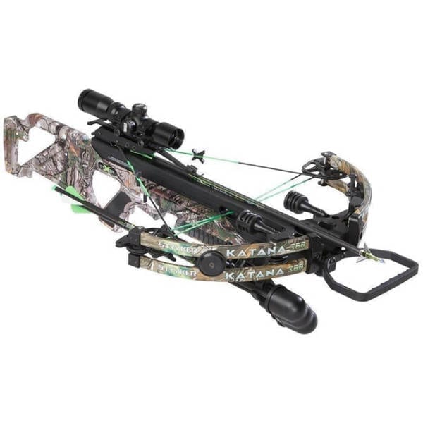 Stryker Katana 360 Crossbow Bowtech Excalibur w/Suppressor Package Archery