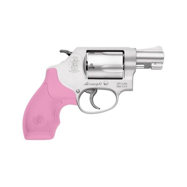 Smith & Wesson 637 Revolver .38 SPL 1.875in 5rd Stainless Pink Firearms