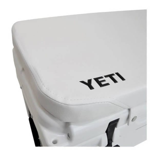 Yeti Tundra 110 Seat Cushion – Marine Vinyl White Camping