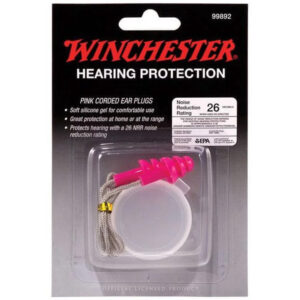 Winchester Corded 26dB Earplugs Eye & Ear Protection