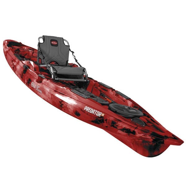 Predator 13 Sit-On-Top Angler Kayak – Black Cherry Boating