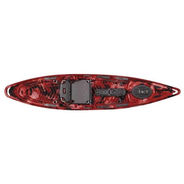 Predator 13 Sit-On-Top Angler Kayak – Black Cherry Boating