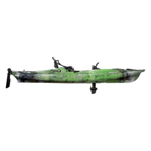 Old Town Predator Pedal Drive Fishing Kayak – Lime Camo Boating