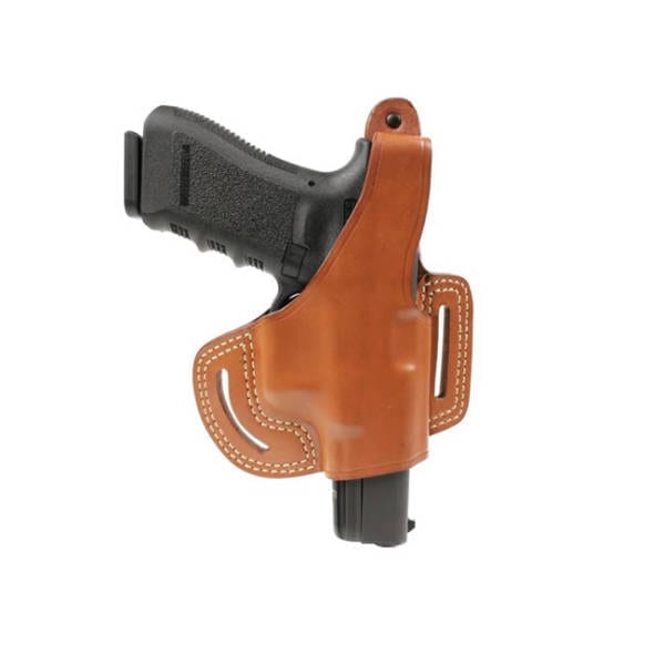 Blackhawk Leather Belt Slide Holster w/Thumb Break, Glock 9mm/.40/.357/M36 Firearm Accessories