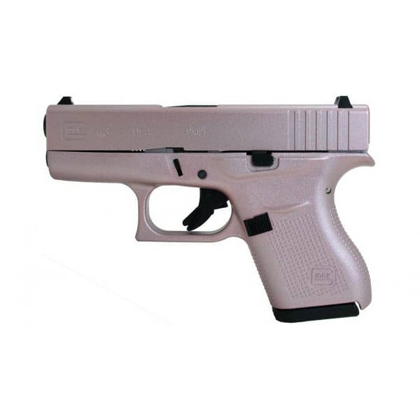 Glock G43 9mm 3.25″ Subcompact – Rose Gold Handgun Firearms