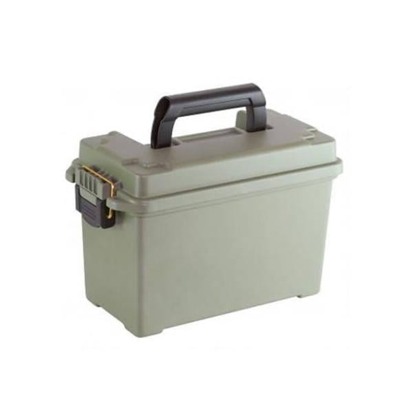 Plano Field Ammo Box Hard Polymer Gray Ammo Cans & Boxes