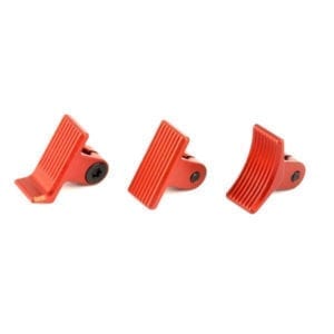 Timney Triggers Calvin Elite Trigger Shoe Kit Red Firearm Accessories