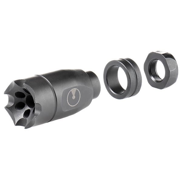 Ultradyne Athena Linear Compensator Muzzle Brake with Timing Nut Firearm Accessories