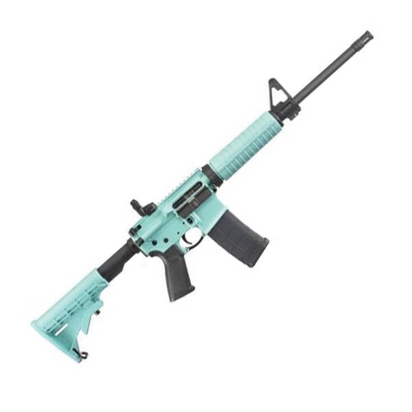 Ruger AR-556 .223 Rem/5.56 NATO Semi-Automatic Turquoise Rifle AR-15
