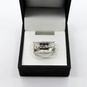 Diamond & White Gold Ring 5.59 Grams – 0.33 Carat Unique Offerings