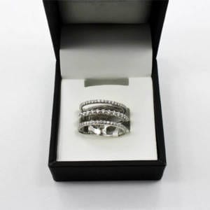 White Gold Diamond Ring 5.44 Grams – 0.50  Carat Unique Offerings