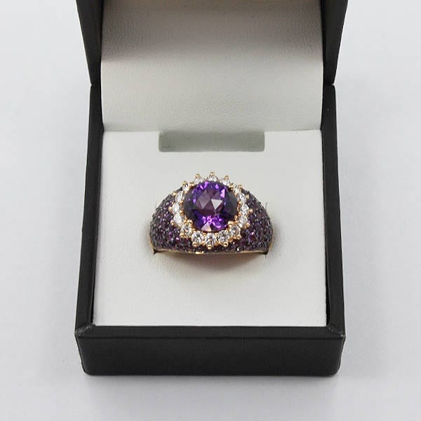 Diamond, Âme & Rose Gold Ring (0.67 carats/ AME 4.73 carats) Jewelry