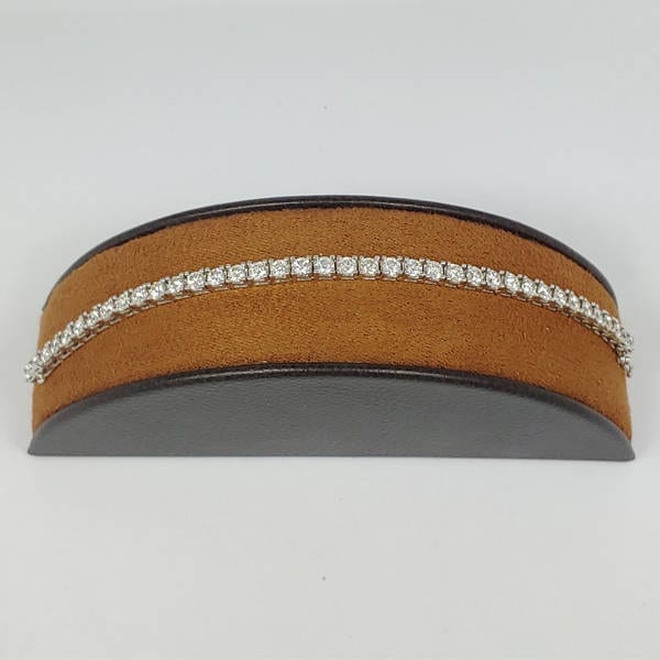 Diamond & White Gold Tennis Bracelet – 10 Carats Jewelry
