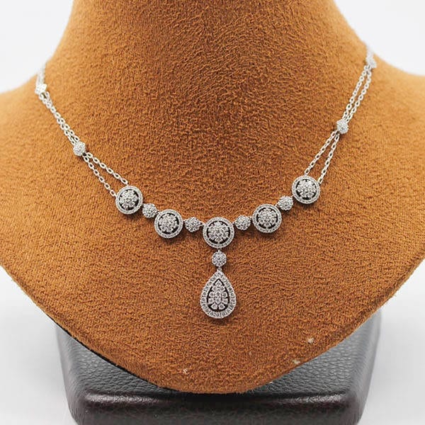 Diamond Necklace 14KTW – 1.76 Carat Jewelry