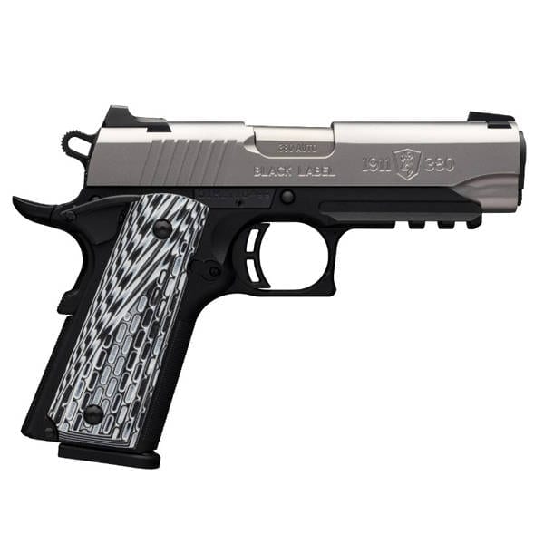 Browning 1911- .380 ACP Black Label Pro Handgun Firearms