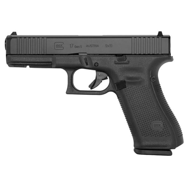 Glock G17 Gen5 HGA 9mm 4.9″ Handgun Firearms