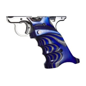 Volquartsen Laminated Wood Grips for Mark IV Model (Blue) Firearm Accessories